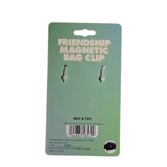 Friendship Magnetic Bag Clip/Keychain - Picture 2 of 2